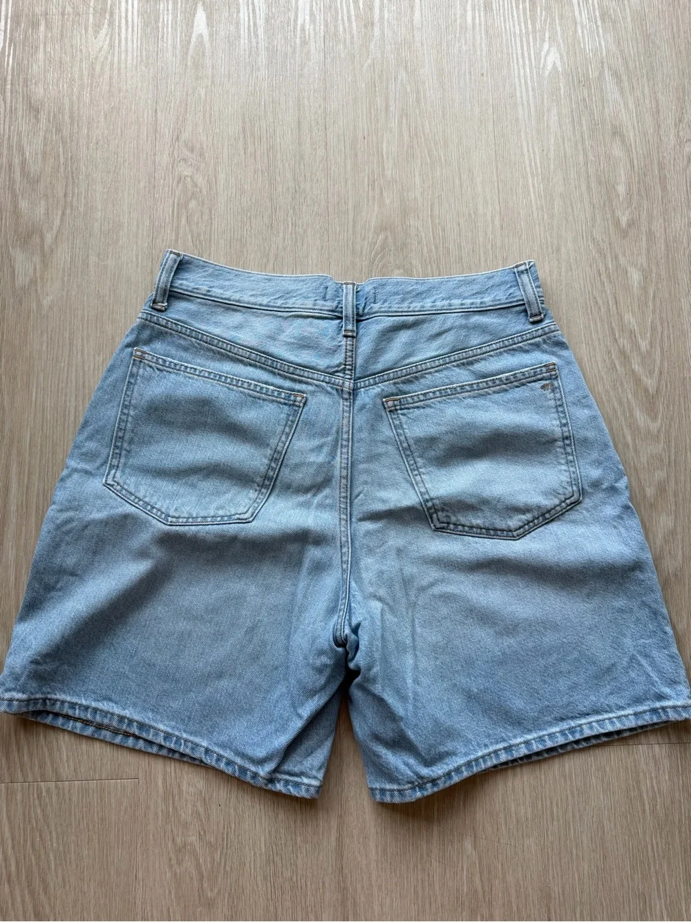 Women’s Baggy Light Blue Denim Shorts